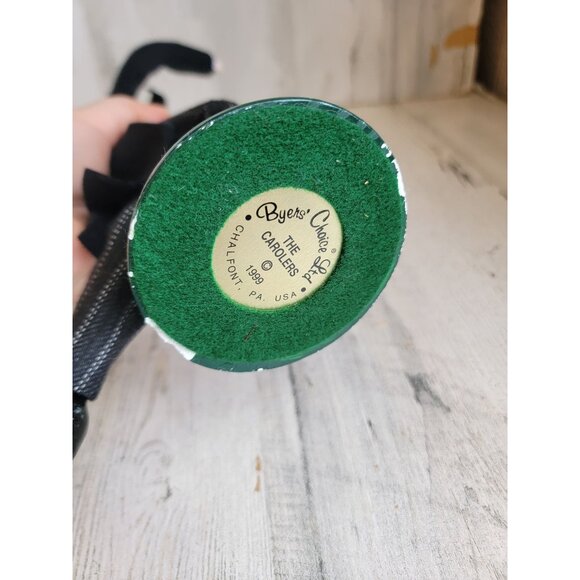 Byers Choice Victorian Butler dance mustache man caroler Xmas vintage - Picture 8 of 8